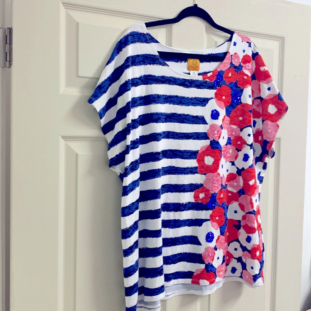 2x women’s Ruby Rd. spring/summer casual/dressy top.